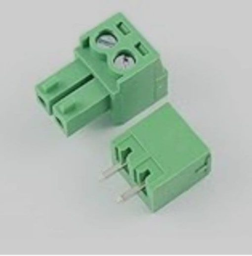ترمینال 2 پین فاصله پایه 3.5MM