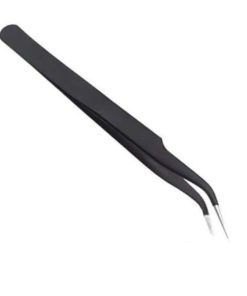 پنس آنتی استاتیک سر کج