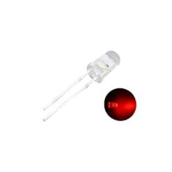 LED 3MM RED شفاف
