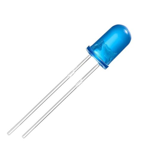 LED 3MM BLUE شفاف(10تایی)