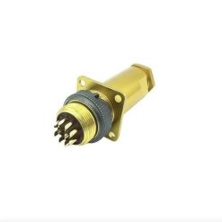 کانکتور نظامی روسی طلایی 10PIN