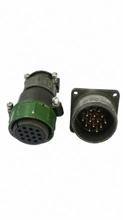کانکتور نظامی روسی 40*40 قطر 32 میلیمتر 14PIN