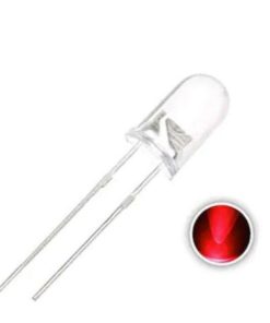 LED 5MM RED شفاف(10تایی)