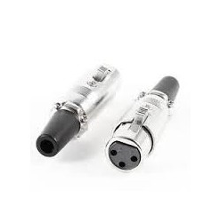 XLR CANNON-3PIN-F