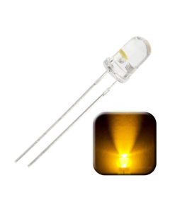 LED 3MM YELLOW شفاف(10تایی)