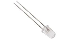 LED 3MM WHITE شفاف