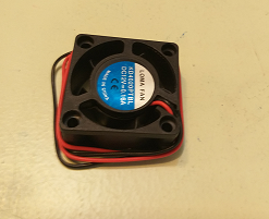 FAN 4*4 12V-25MM-BL