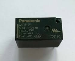 رله 12 ولت 1کنتاکت 10آمپر 5پین پکیجی