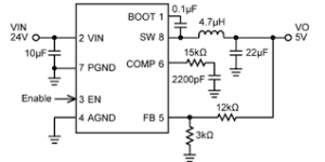 DC TO DC CONVERTER IC