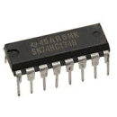 74HC175