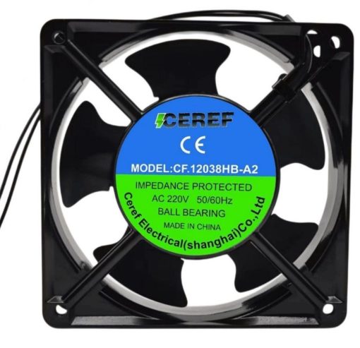 FAN 12*12 380V-38MM-BL