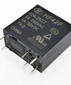 رله 9ولت 2کنتاکت 5آمپر 6پین پکیجی