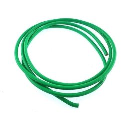 سیم افشان تک رشته سیلیکون سبز 0.25
