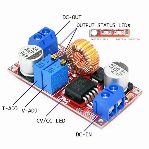 ماژول کاهنده 5 آمپر CC-CV مدل XL4015 - Image 2