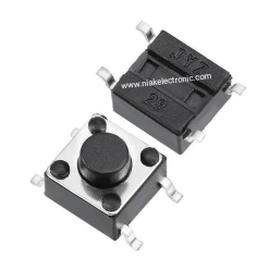 TACT SW 6x6x4.3 4P SMD