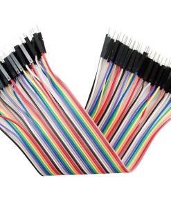 سیم جامپر دو سر نر 40 تایی 30 سانتی