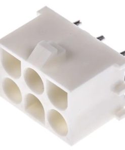 کانکتور CF6 نری 6 پین روبردی صاف