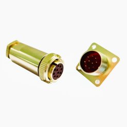 کانکتور نظامی چینی طلایی 10PIN