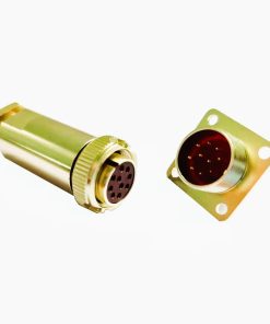 کانکتور نظامی چینی طلایی 10PIN