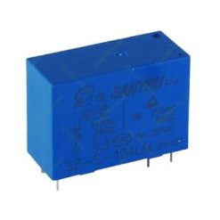 رله 12ولت 1کنتاکت 10آمپر 5پین کتابی