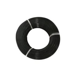 سیم افشان تک رشته سیلیکون مشکی 0.25