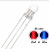 LED 2COLOR 5MM RED-BLUE C