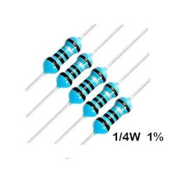 1/4W 120R 1%