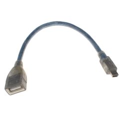 USB-A FEMALE TO MINI-B CABLE