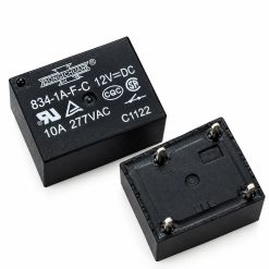 رله مینیاتوری 12V 834-1A-B-C
